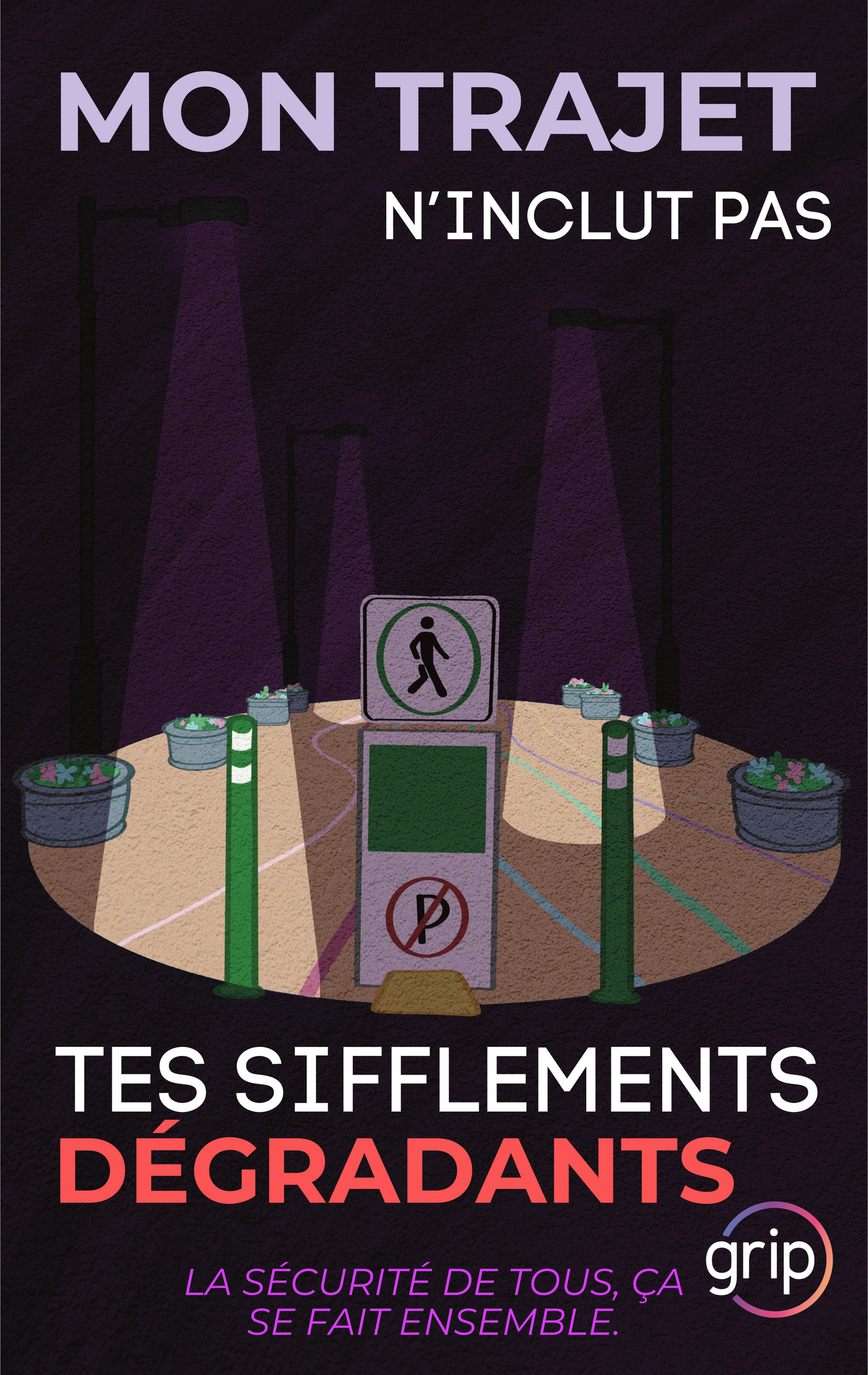 Affiche mon trajet n'inclut pas
