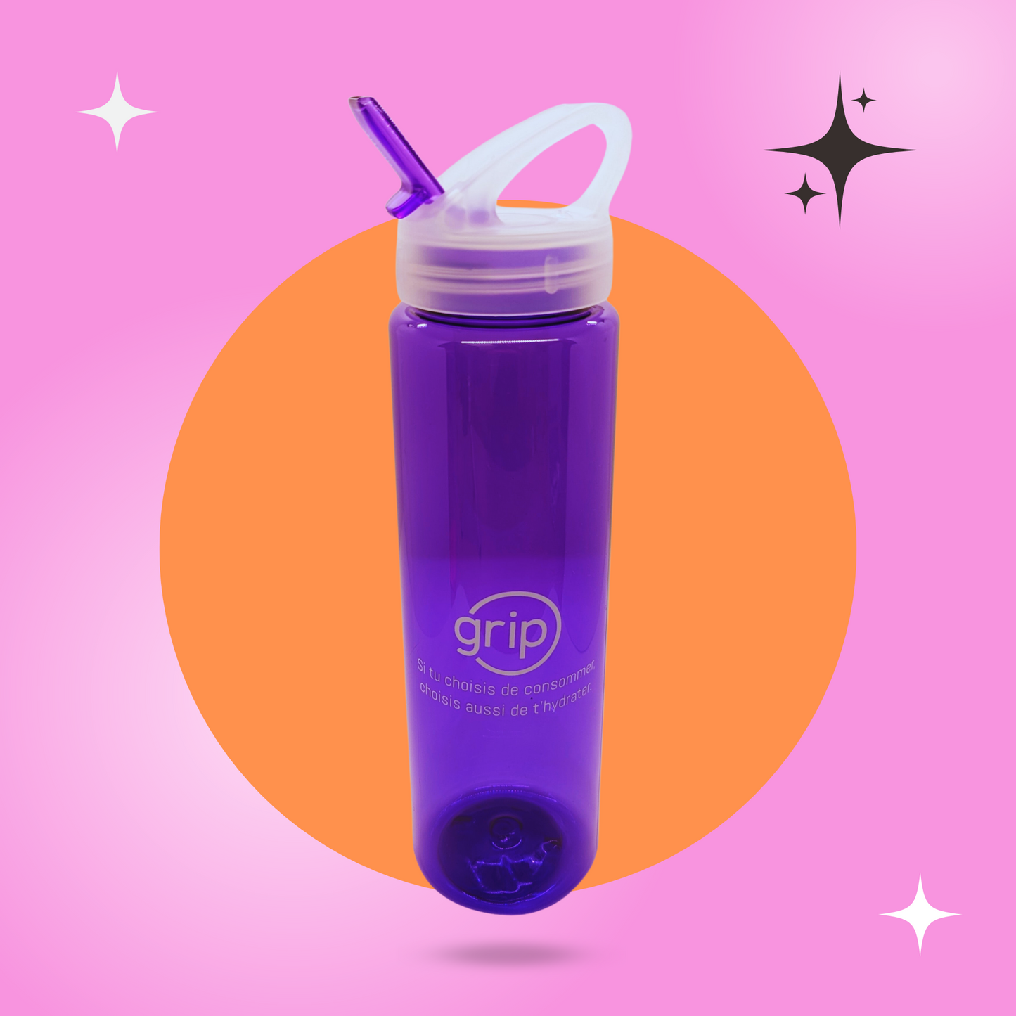 Bouteille « Si tu choisis de consommer, choisis aussi de t'hydrater »