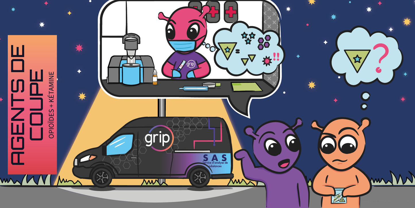 Carte Agent de coupe ✨Ketamine et Opioides✨