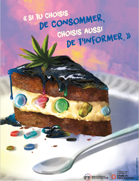 Affiche Gateau