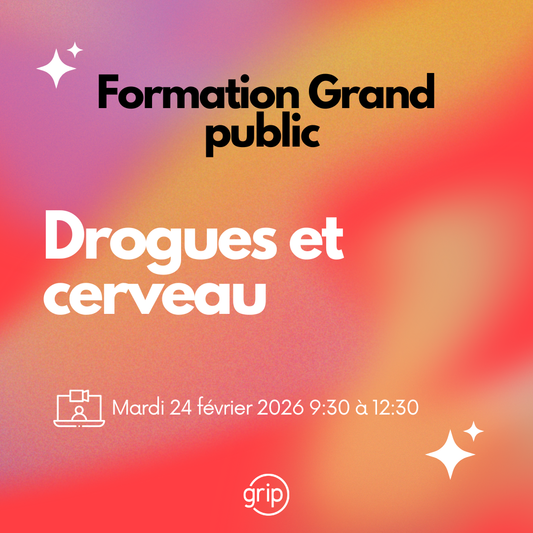 Formation Drogues et cerveau (24 février 2026)