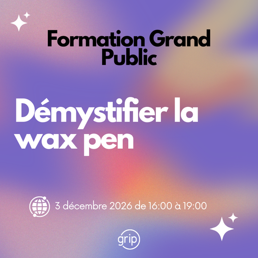 Formation Démystier la wax pen (3 décembre 2026)